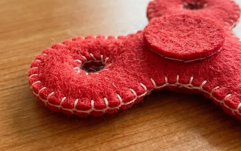 How to Make a Fidget Spinner DIY - Red Ted Art - Kids Crafts