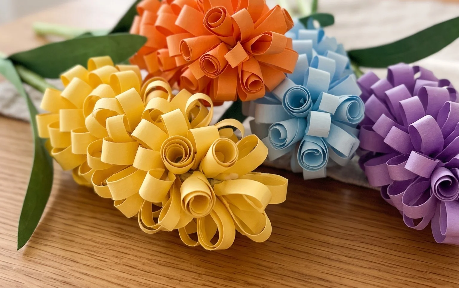 How to Make Paper Hyacinth Flowers
